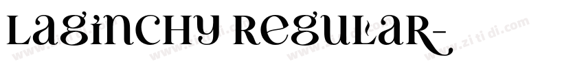 Laginchy Regular字体转换